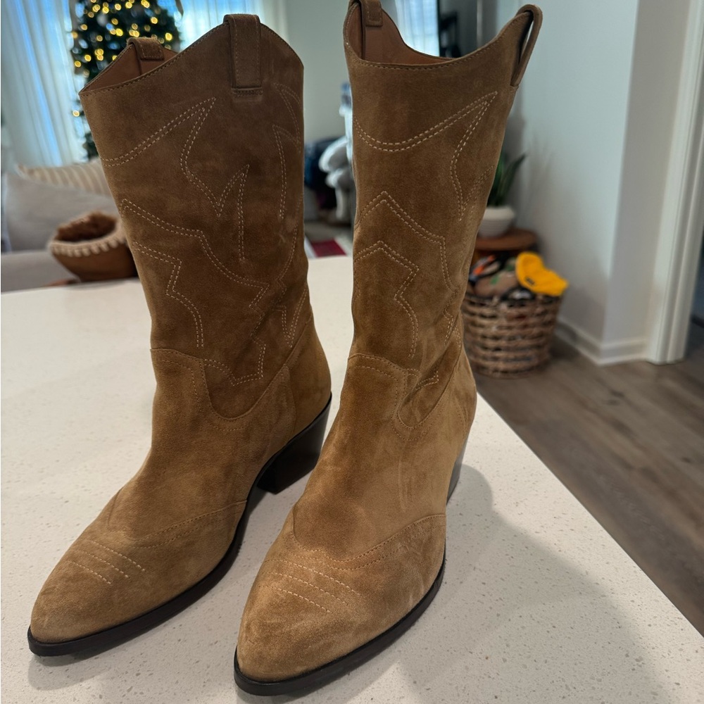 Sezane Boots~ size 37. Worn once!